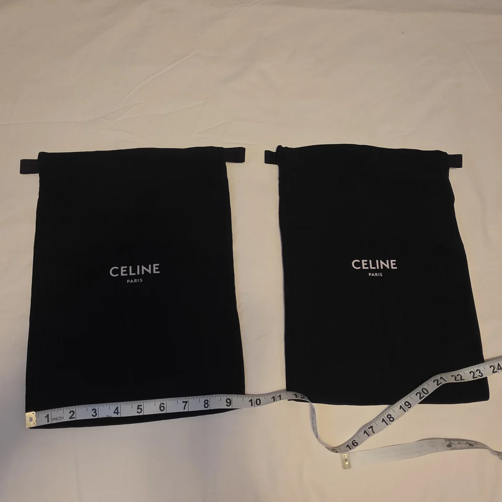 CELINE Authentic Celine Dust Bags – Set of 3 (Handbag + 2 Shoe Bags)